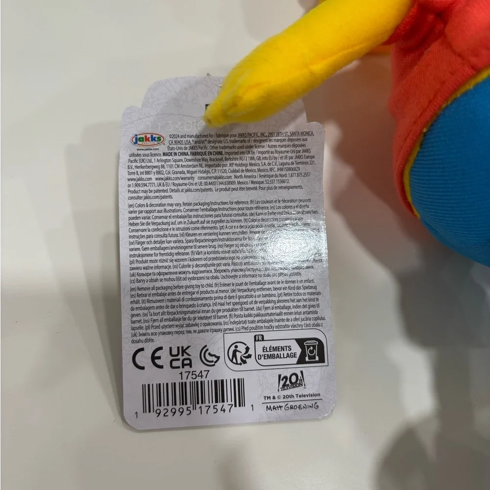 Bart Simpson Doll - The Simpsons Plush Plastic Set 2024 - Picture 4 of 4